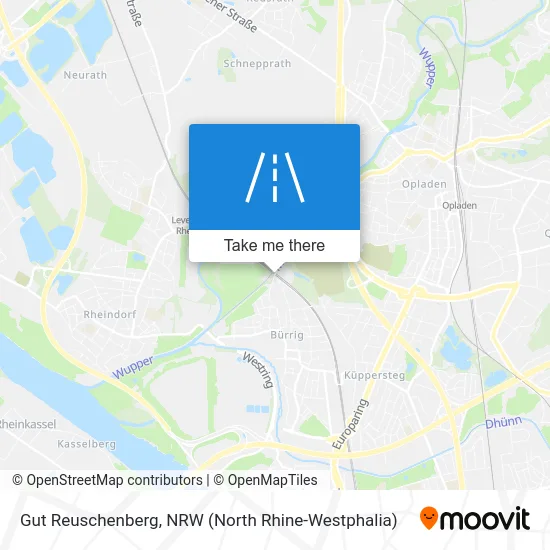 Gut Reuschenberg map