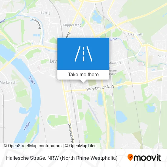 Hallesche Straße map