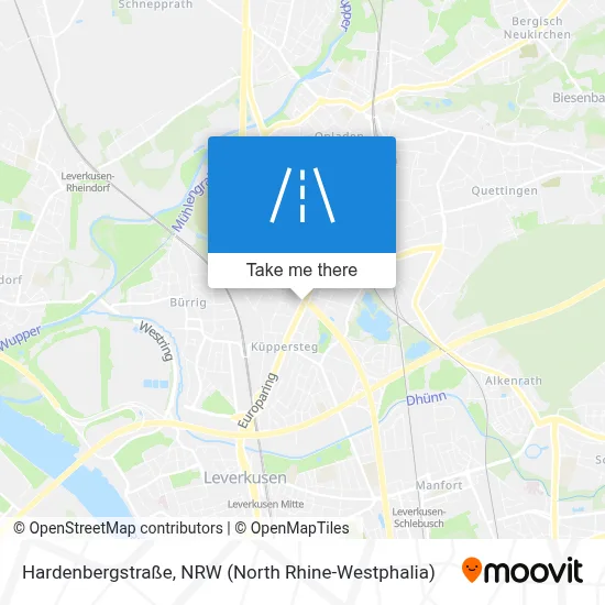 Hardenbergstraße map