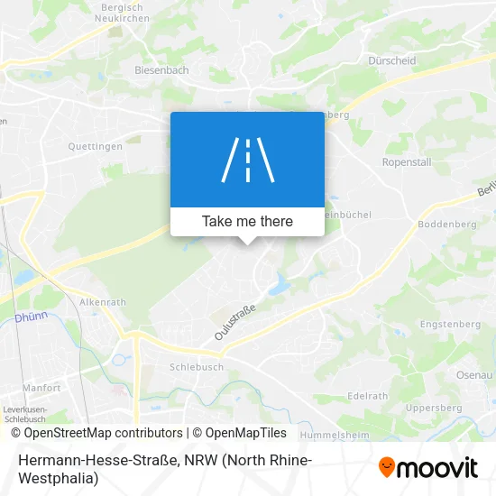 Hermann-Hesse-Straße map