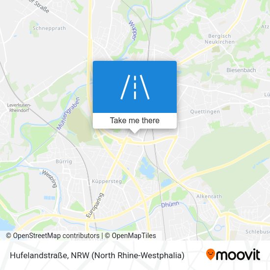 Hufelandstraße map