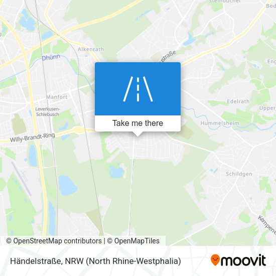 Händelstraße map