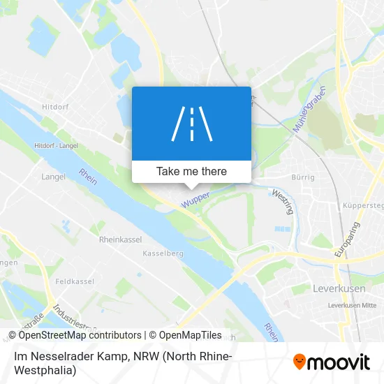 Im Nesselrader Kamp map