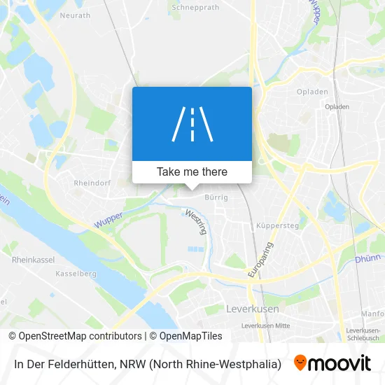 Карта In Der Felderhütten