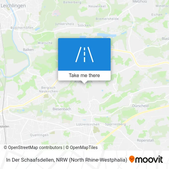 Карта In Der Schaafsdellen