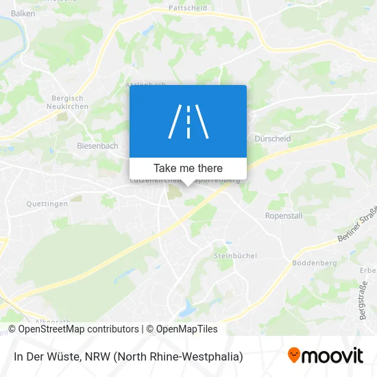 In Der Wüste map