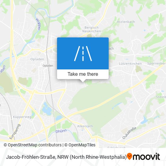 Jacob-Fröhlen-Straße map