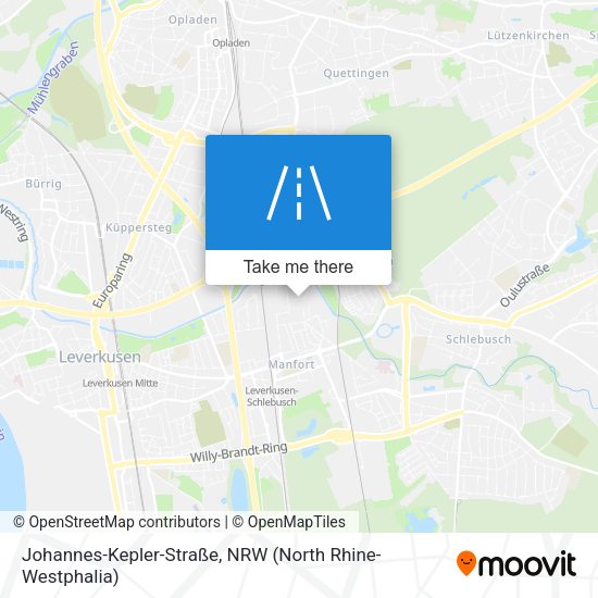 Johannes-Kepler-Straße map