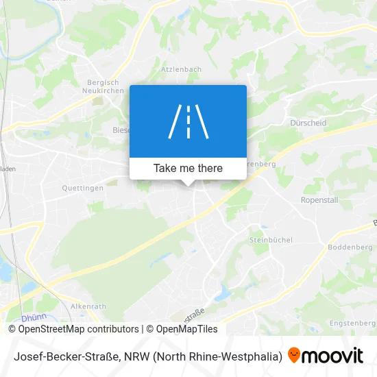 Josef-Becker-Straße map