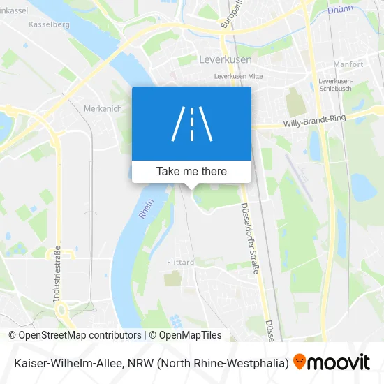 Kaiser-Wilhelm-Allee map