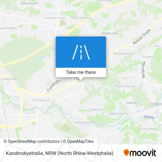 Kandinskystraße map