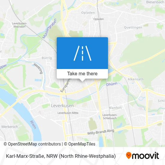 Karl-Marx-Straße map