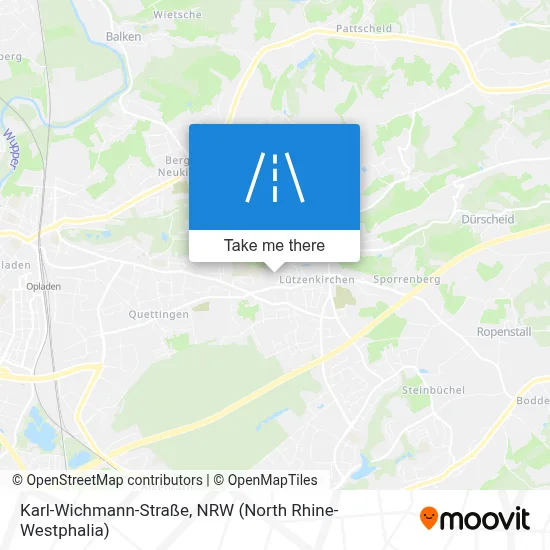 Karl-Wichmann-Straße map