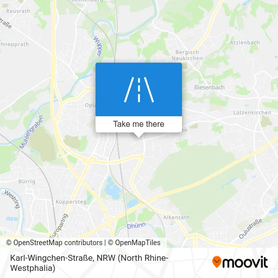 Karl-Wingchen-Straße map