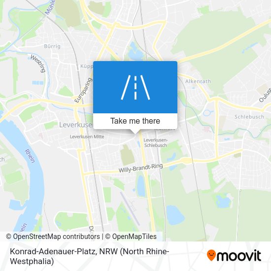 Konrad-Adenauer-Platz map