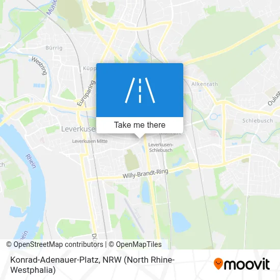 Konrad-Adenauer-Platz map