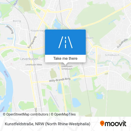 Kunstfeldstraße map