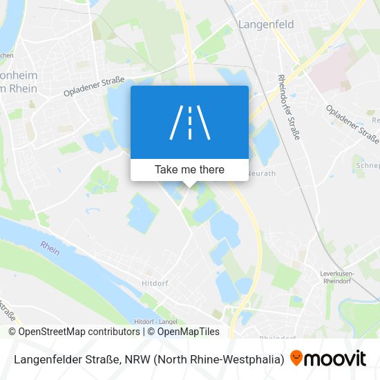 Langenfelder Straße map