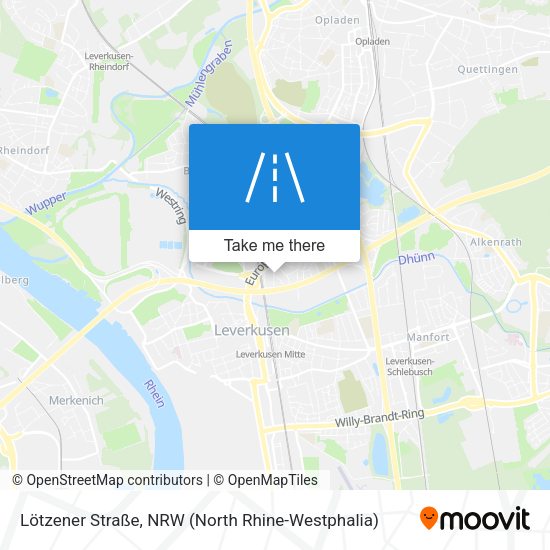 Lötzener Straße map