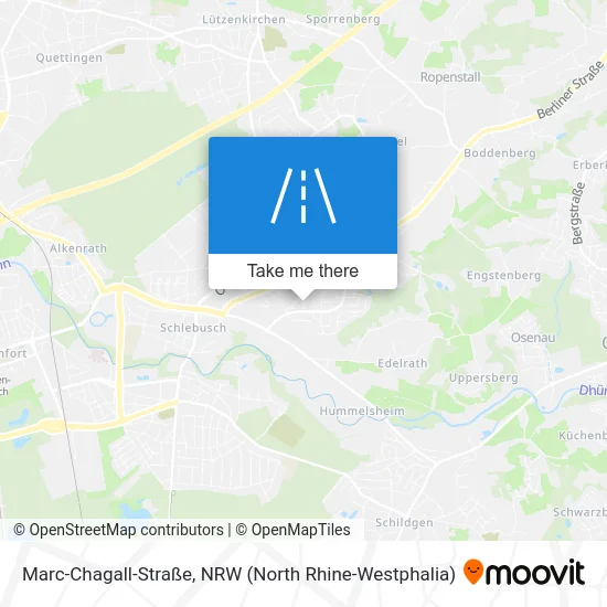 Marc-Chagall-Straße map