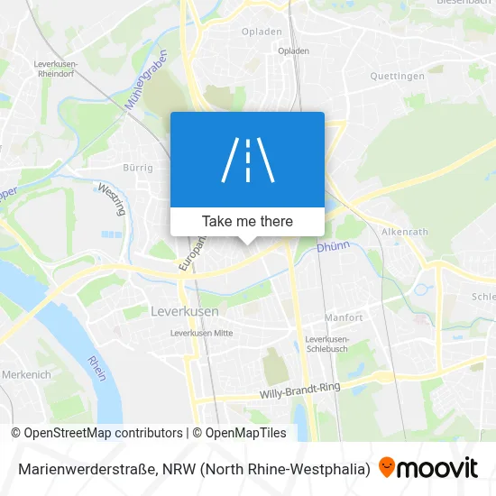 Marienwerderstraße map