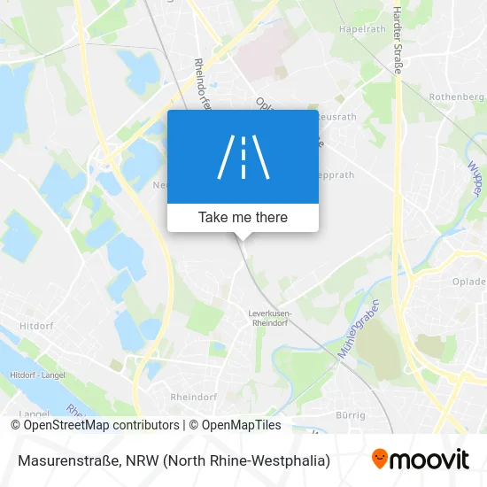 Карта Masurenstraße