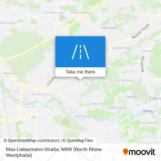 Карта Max-Liebermann-Straße