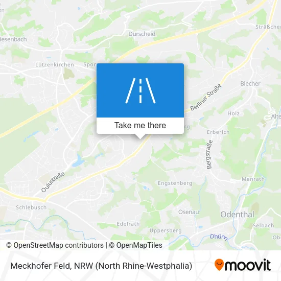 Meckhofer Feld map
