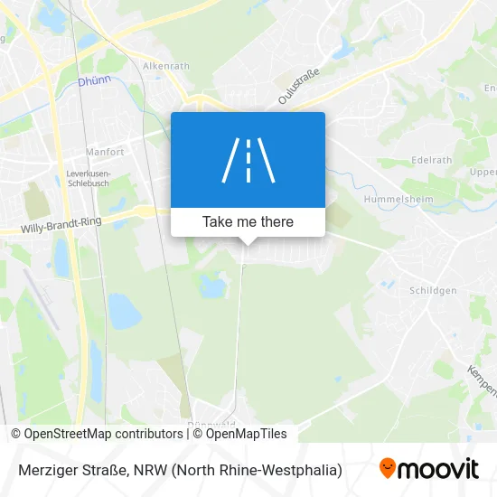 Merziger Straße map