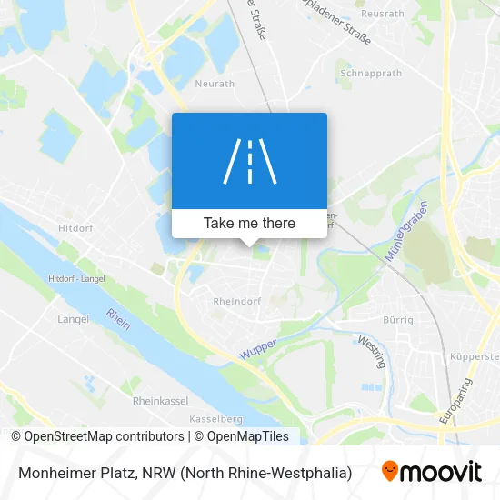 Карта Monheimer Platz