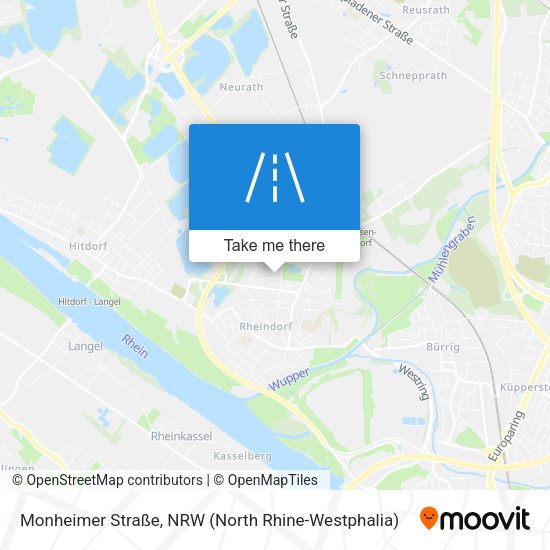 Monheimer Straße map