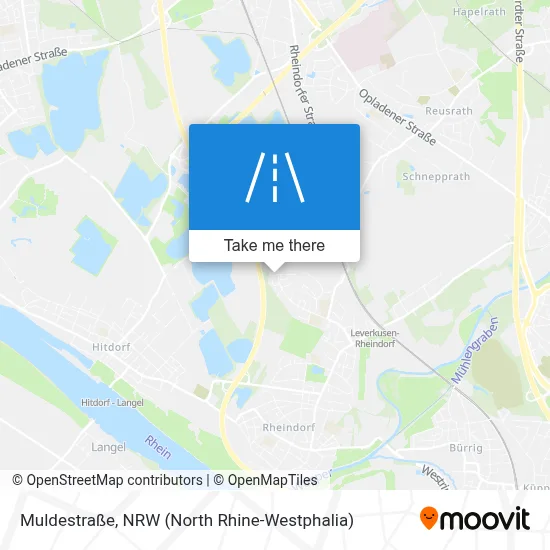 Muldestraße map