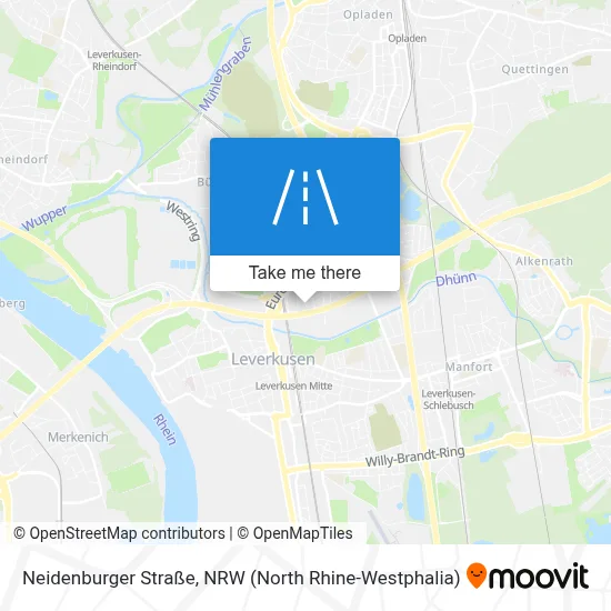Neidenburger Straße map