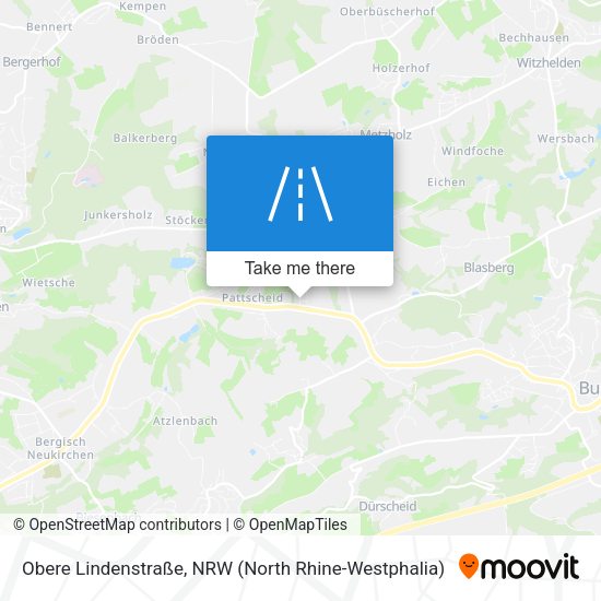 Obere Lindenstraße map