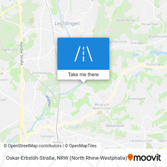 Oskar-Erbslöh-Straße map