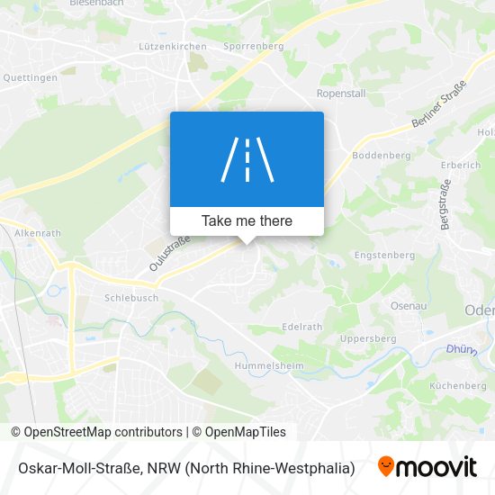 Oskar-Moll-Straße map