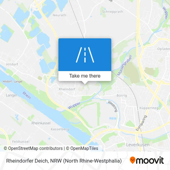 Rheindorfer Deich map