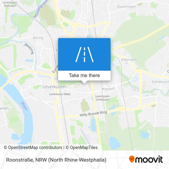 Roonstraße map