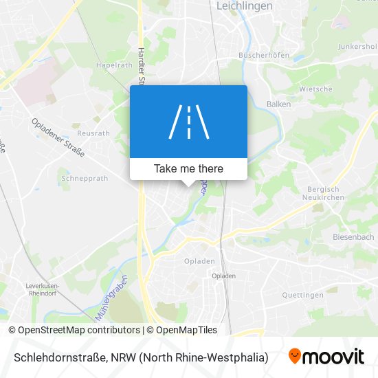 Schlehdornstraße map