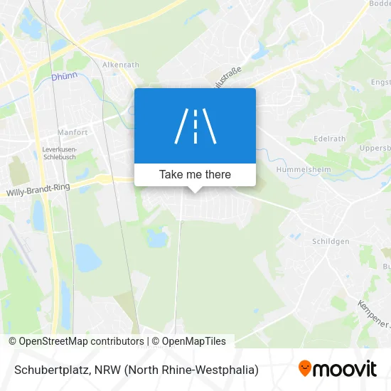 Карта Schubertplatz