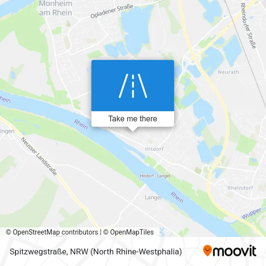 Spitzwegstraße map