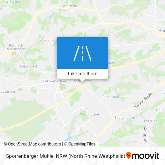 Sporrenberger Mühle map