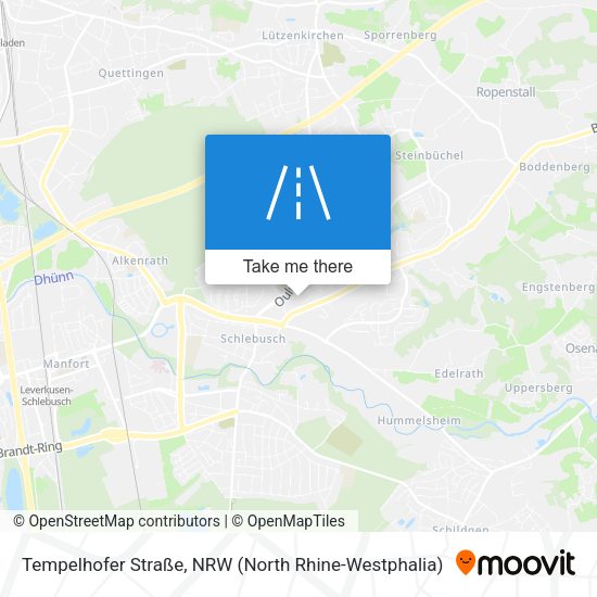 Tempelhofer Straße map