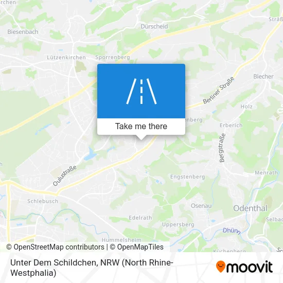 Карта Unter Dem Schildchen