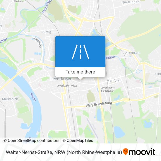Walter-Nernst-Straße map