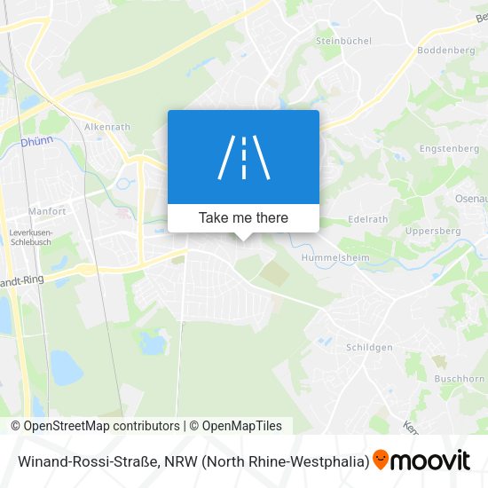 Winand-Rossi-Straße map