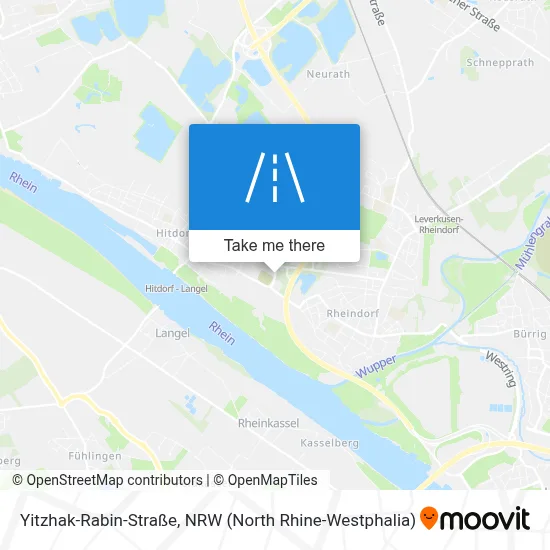 Yitzhak-Rabin-Straße map