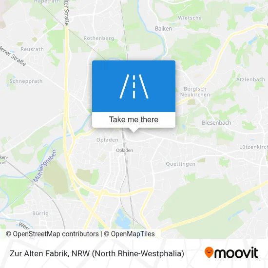 Zur Alten Fabrik map