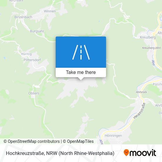 Hochkreuzstraße map