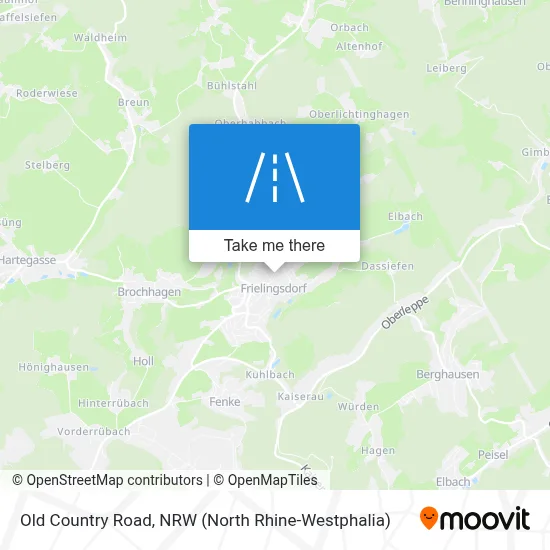 Alte Landstraße map